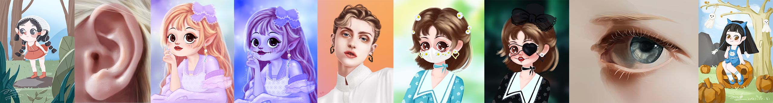 插畫小廚娘的個(gè)人主頁（封面預(yù)覽） - 主頁封面設(shè)置 - 站酷設(shè)計(jì)師插畫小廚娘原創(chuàng)素材 - 站酷ZCOOL