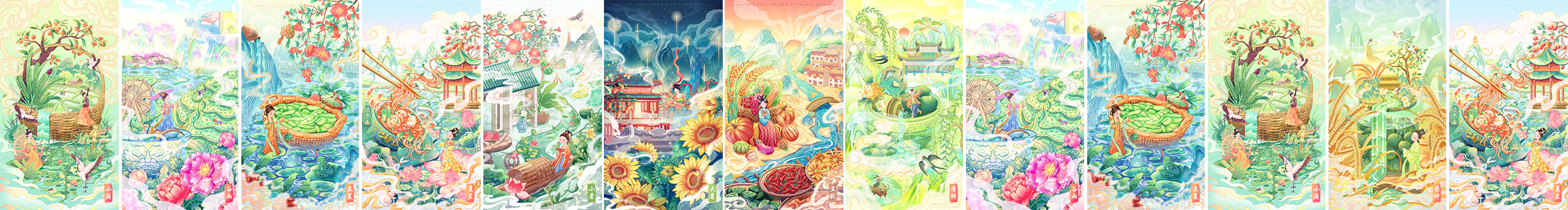 伊兰插画的个人主页（封面预览） - 主页封面设置 - 站酷设计师伊兰插画原创素材 - 站酷ZCOOL