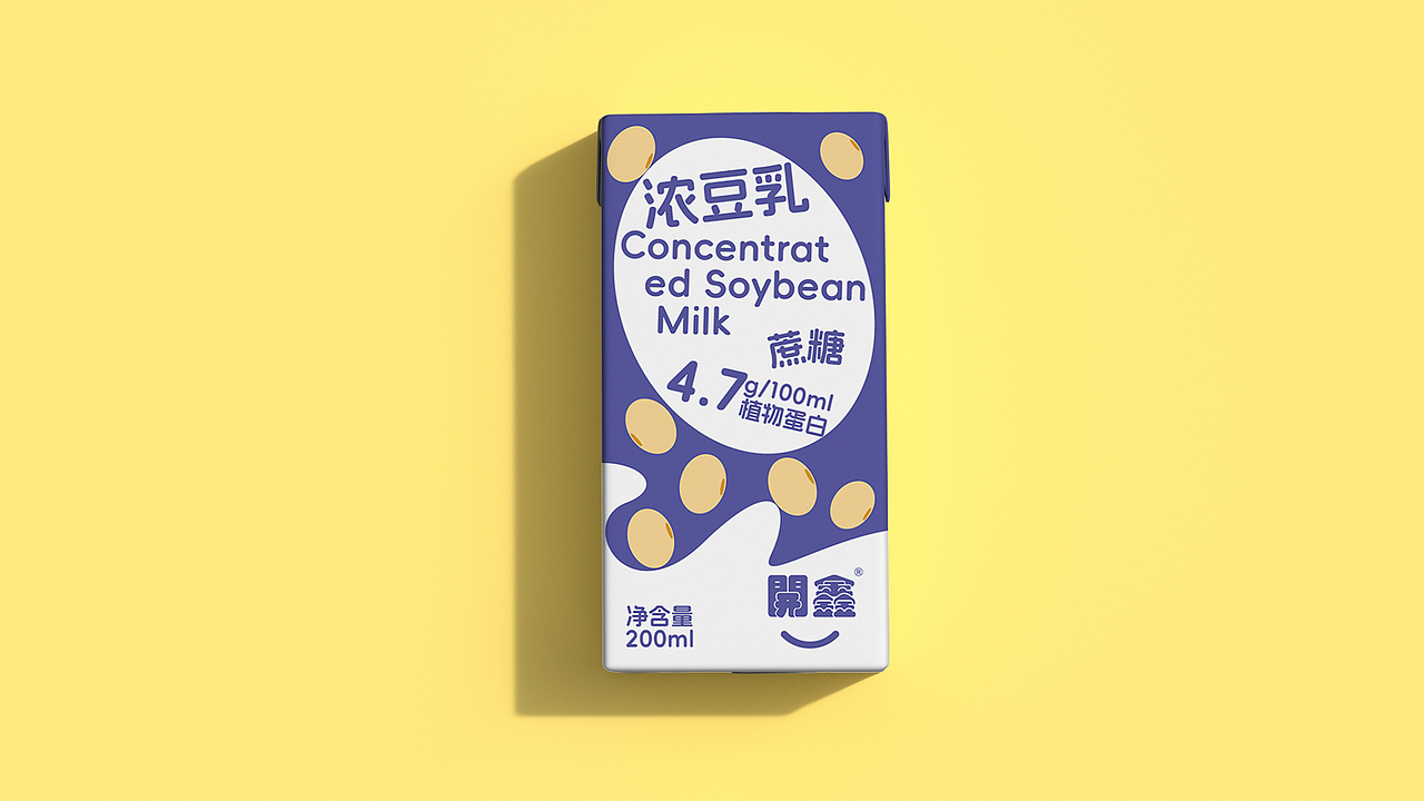 浓豆乳/包装设计（图ZMzUwNTg3MTMy） - 包装 - 站酷设计师再吃一个苹果原创素材 - 站酷ZCOOL