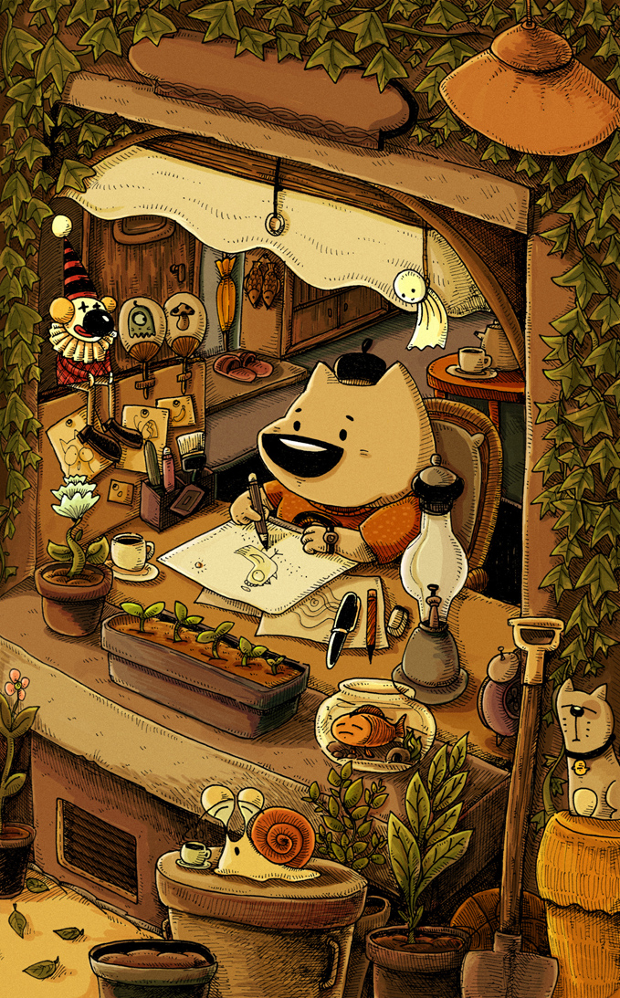 仙豆的豆的个人主页（背景预览） - 主页背景设置 - 站酷设计师仙豆的豆原创素材 - 站酷ZCOOL