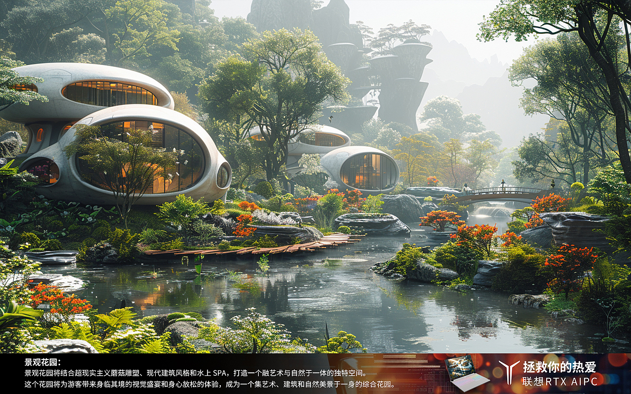 《未来艺术花园》(图ZMzY5ODkwNDUy) - AI作品 - 站酷设计师梦庭芳原创素材 - 站酷ZCOOL