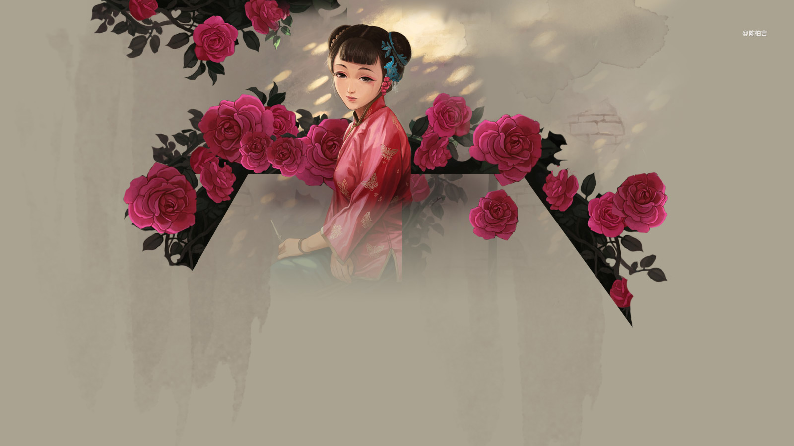 歐陽素素的個人主頁（背景預(yù)覽） - 主頁背景設(shè)置 - 站酷設(shè)計師歐陽素素原創(chuàng)素材 - 站酷ZCOOL