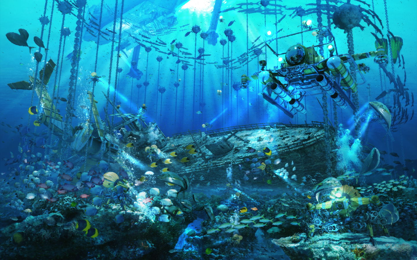 为什么会有水下城市?人类没有鳃,为什么要建在那里?