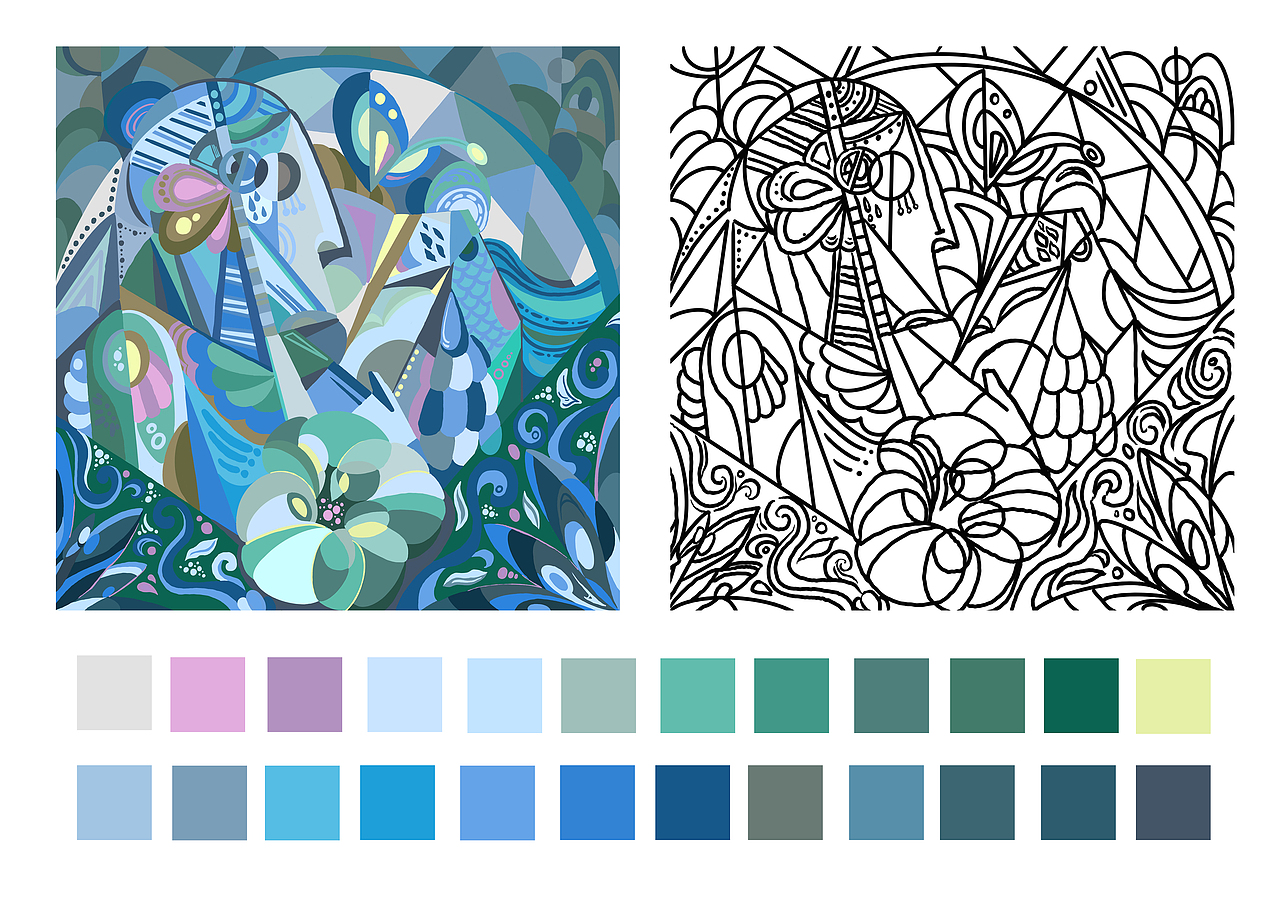 山西·长治城市插画|中国·东盟人文交流年文创设计（图ZMzY0MzUxNDk2） - 其他 - 站酷设计师无敌鱼鱼原创素材 - 站酷ZCOOL