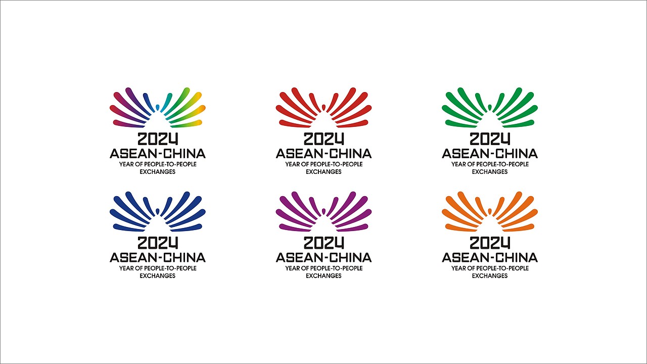 中国-东盟人文交流年主题标识设计