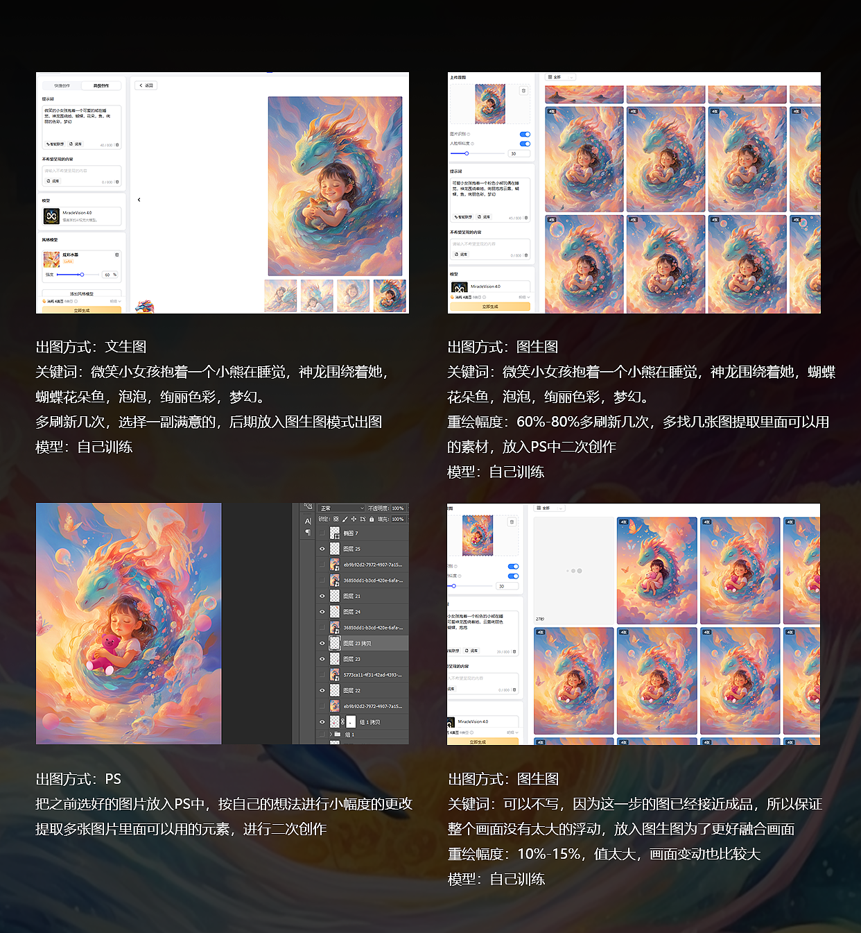 神龙.梦境（图ZMzU5Mjk5NTU2） - AI作品 - 站酷设计师小涛仔吸猫原创素材 - 站酷ZCOOL
