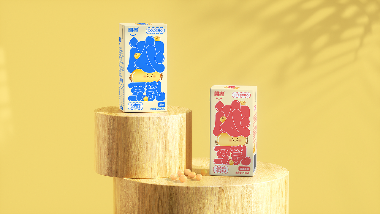 開鑫浓豆乳包装设计(图ZMzUyNDEyNTM2) - 包装 - 站酷设计师欧琳橘原创素材 - 站酷ZCOOL