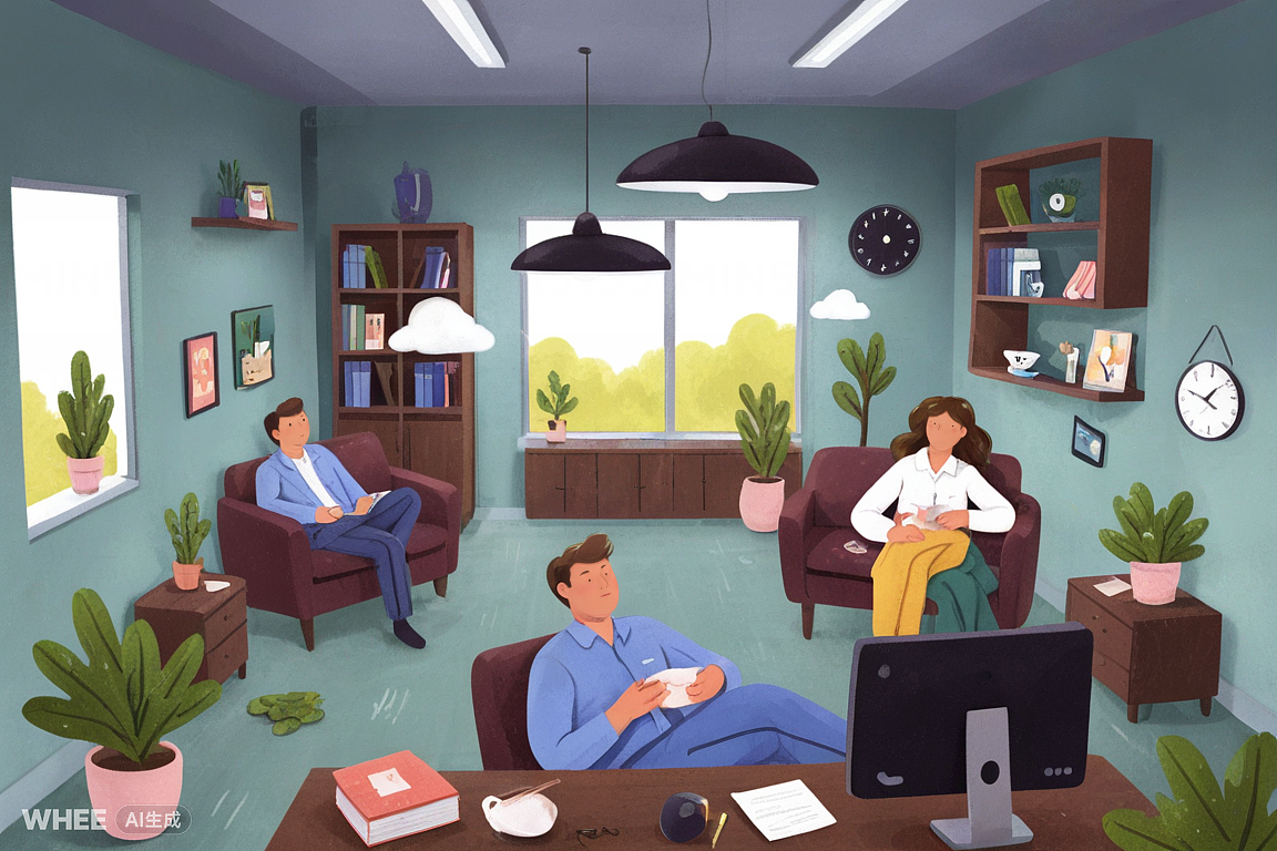 躺平生活（图ZMzY4Mzk4OTM2） - 艺术插画 - 站酷设计师Flover湛蓝原创素材 - 站酷ZCOOL