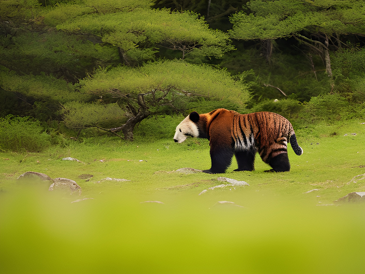 AI 人工智能生成 长白山地方特色 顶流动物园里的动物形象插画与故事分享（图ZMzcwNTUzMTY0） - 海报 - 站酷设计师未来之王原创素材 - 站酷ZCOOL