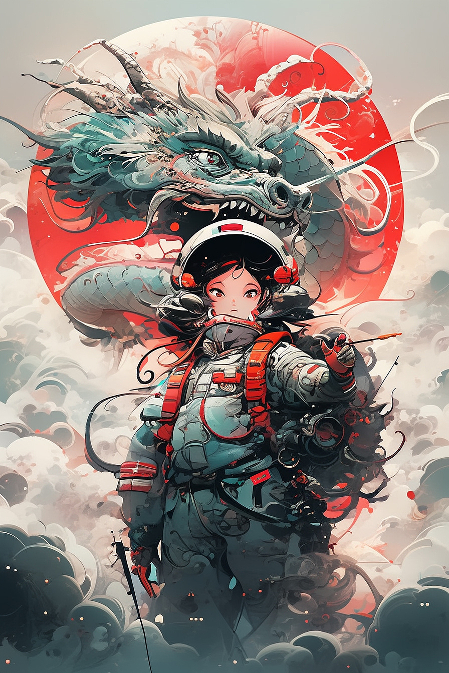 太空守护神龙:穿越银河的神秘传说