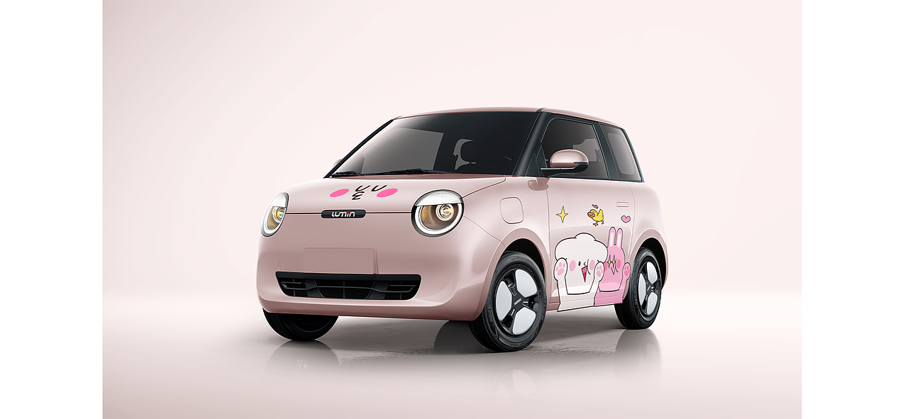 「彩色多巴胺」长安Lumin创意车贴 x 小野智深