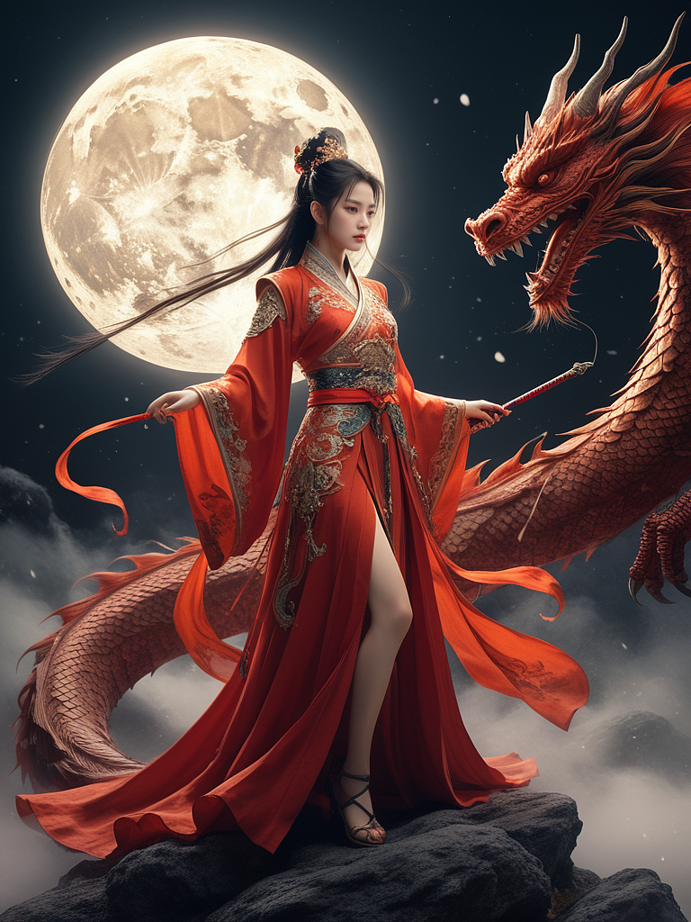 龙年AI风格探索（图ZMzU4NTM1NTk2） - AI作品 - 站酷设计师思华年原创素材 - 站酷ZCOOL