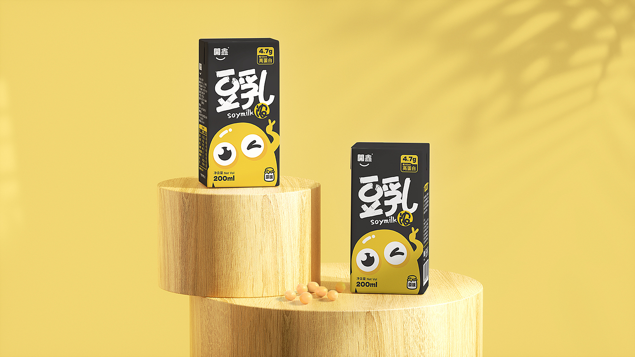 開鑫浓豆乳包装设计 / 豆豆的成长（图ZMzUyMjYxNzUy） - 包装 - 站酷设计师KOLIAMIRO原创素材 - 站酷ZCOOL
