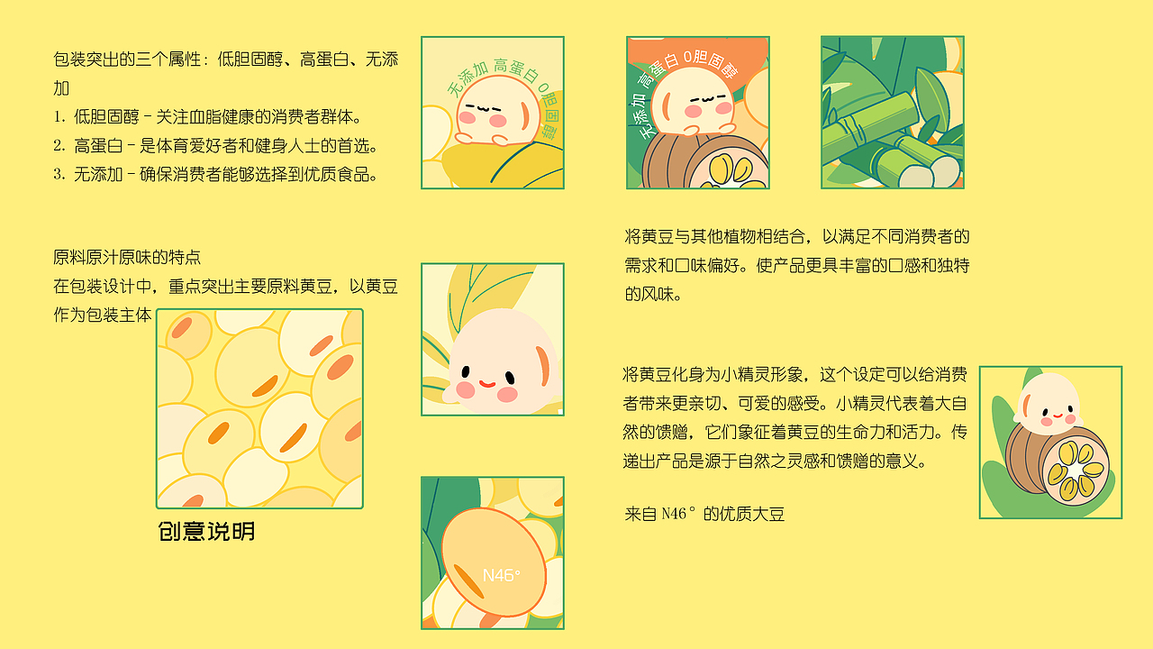 開鑫浓豆乳包装设计丨”豆“很美味