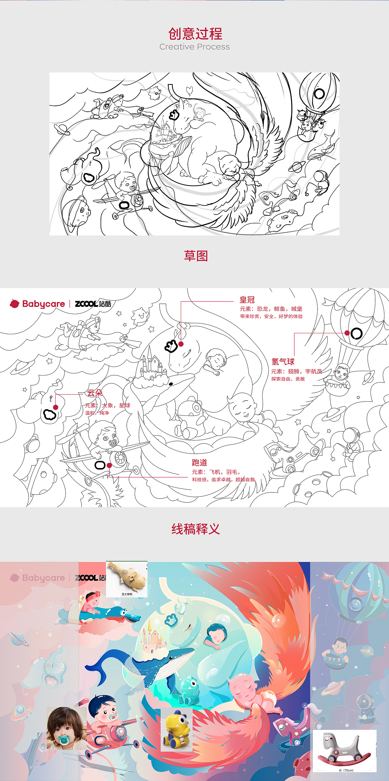 babycare-奇妙环游（图ZMzU0NjM0OTY0） - 海报 - 站酷设计师玛答案原创素材 - 站酷ZCOOL