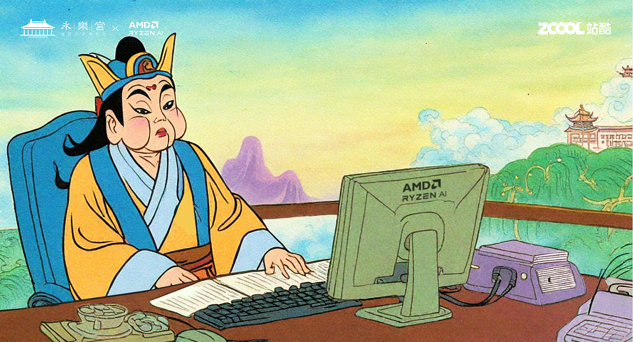 神仙也发愁（图ZMzU3NTI1MzAw） - AI作品 - 站酷设计师白片原创素材 - 站酷ZCOOL