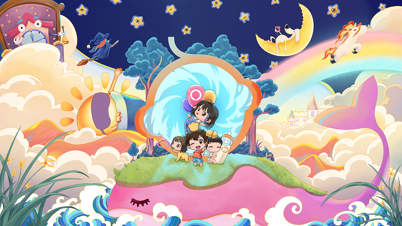 Babycare-梦境碎片（图ZMzU0NjM2MTIw） - 海报 - 站酷设计师金火huo原创素材 - 站酷ZCOOL