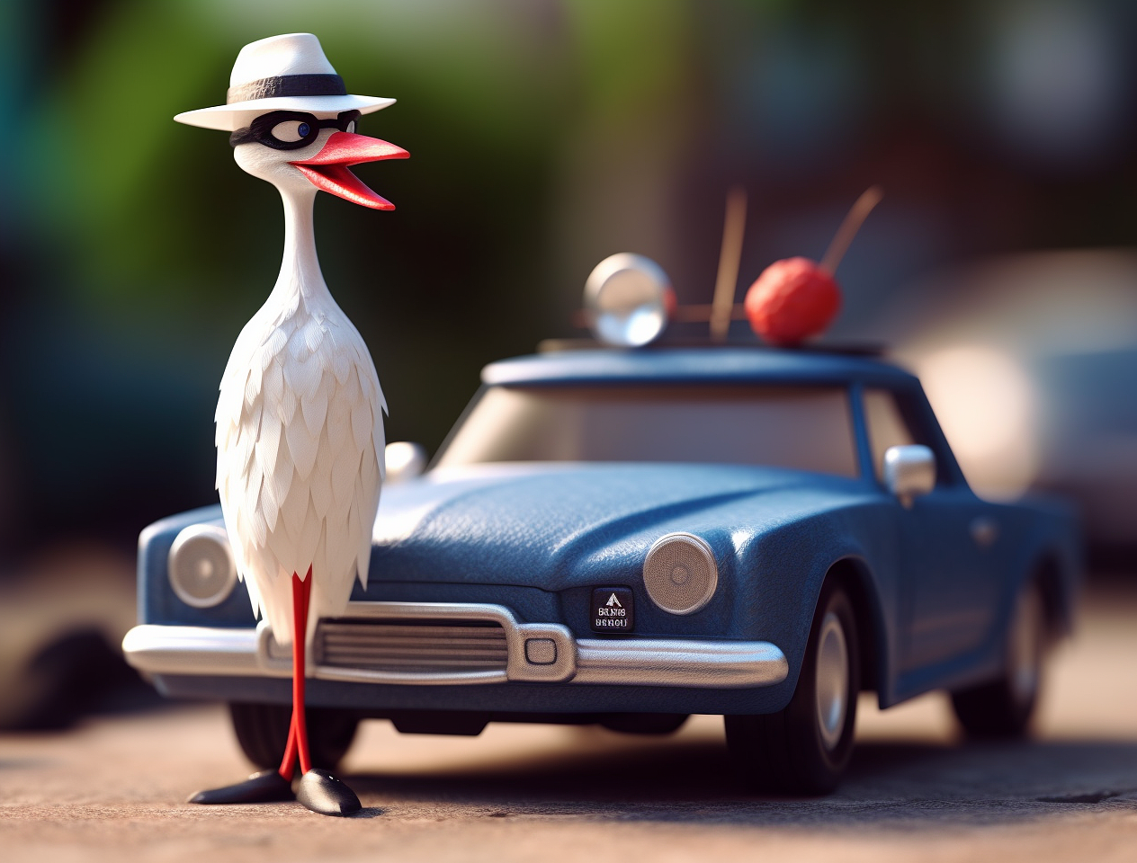 鹤小飞Ai绘图10分钟（图ZMzM3NDcxMDgw） - IP形象 - 站酷设计师小宇籽儿原创素材 - 站酷ZCOOL