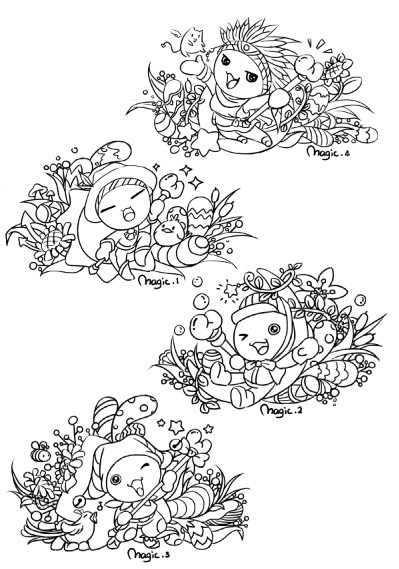 捡了只喵的个人主页（背景预览） - 主页背景设置 - 站酷设计师捡了只喵原创素材 - 站酷ZCOOL