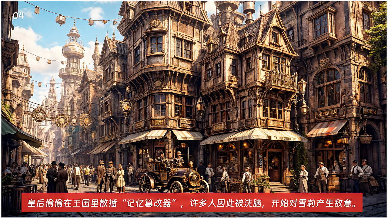 AI童话故事绘《白雪公主》改编（图ZMzY5MjIxMDYw） - AI作品 - 站酷设计师Z279925805原创素材 - 站酷ZCOOL