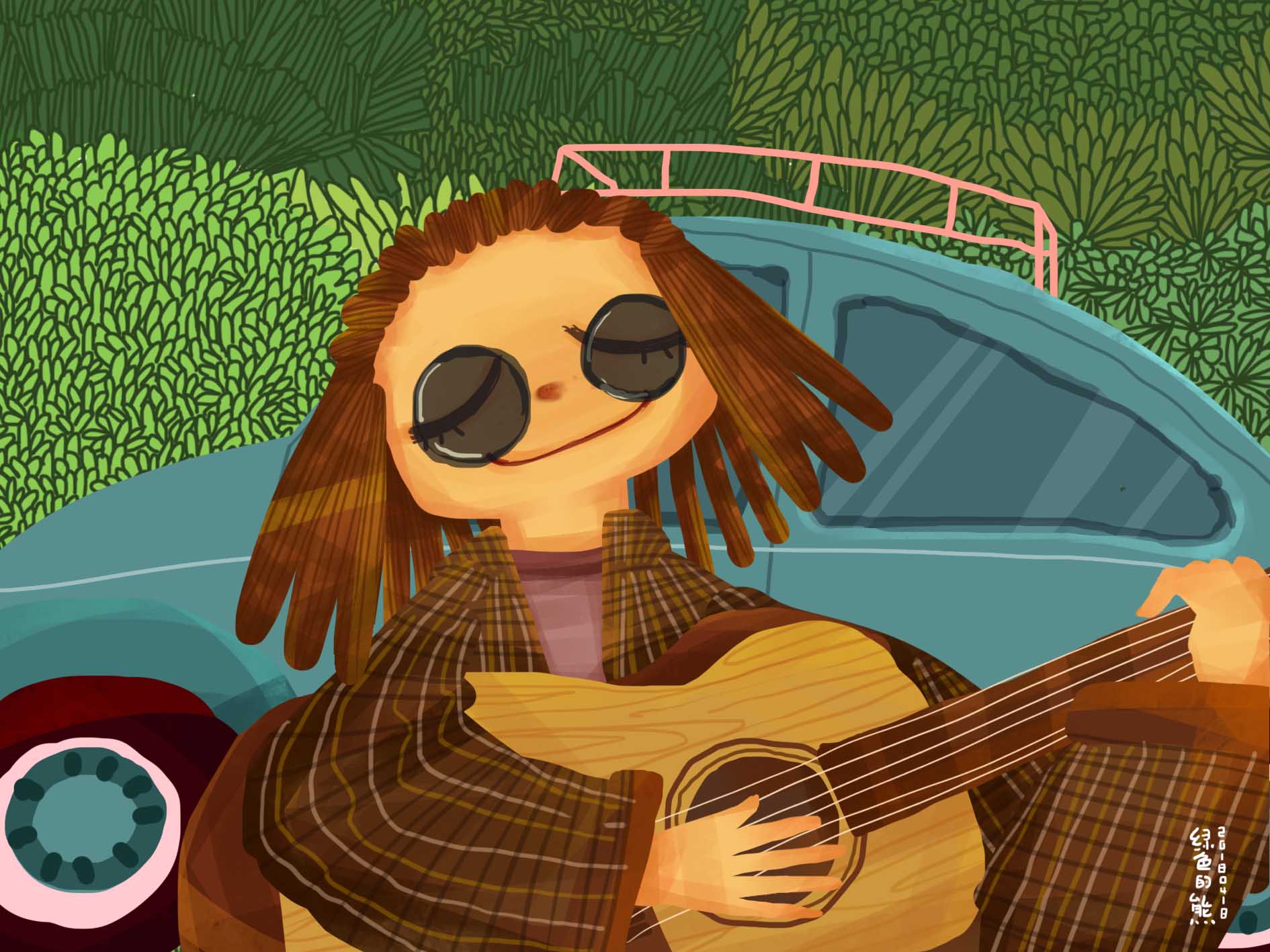 绿色的熊挂了的个人主页（背景预览） - 主页背景设置 - 站酷设计师绿色的熊挂了原创素材 - 站酷ZCOOL