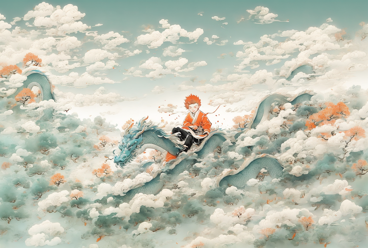 上古火神祝融（图ZMzcwMjg2NjM2） - AI作品 - 站酷设计师酷酷的橙子李原创素材 - 站酷ZCOOL