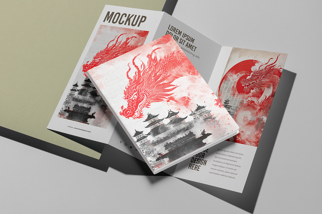 龙年专属报纸（图ZMzY4NjQwODA0） - AI作品 - 站酷设计师六玥Yue_6原创素材 - 站酷ZCOOL