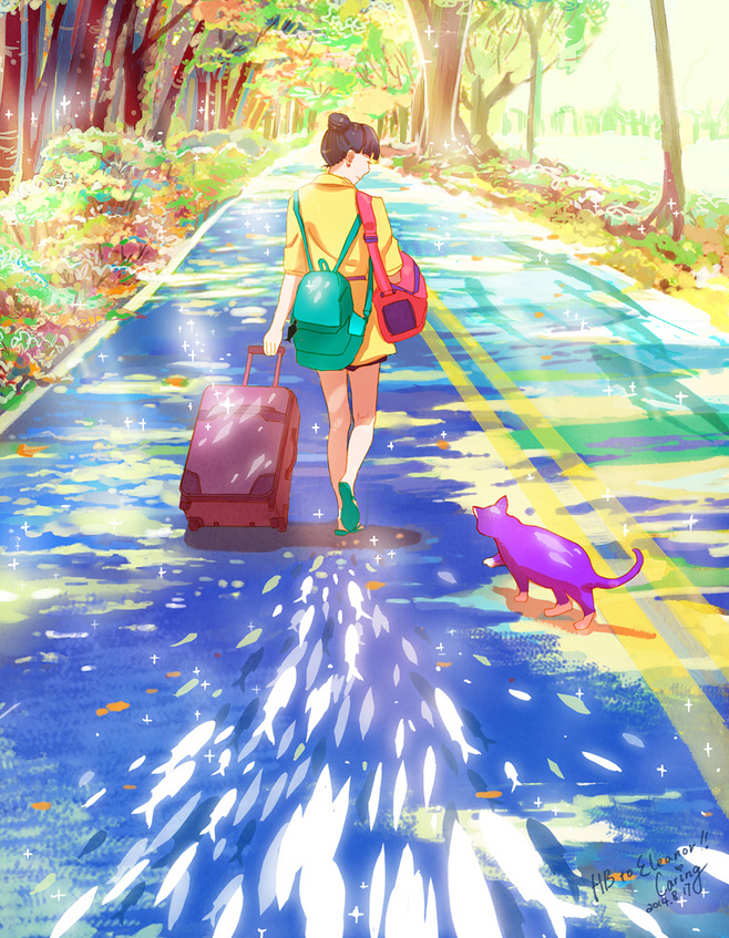 Hedy琪子的个人主页（背景预览） - 主页背景设置 - 站酷设计师Hedy琪子原创素材 - 站酷ZCOOL