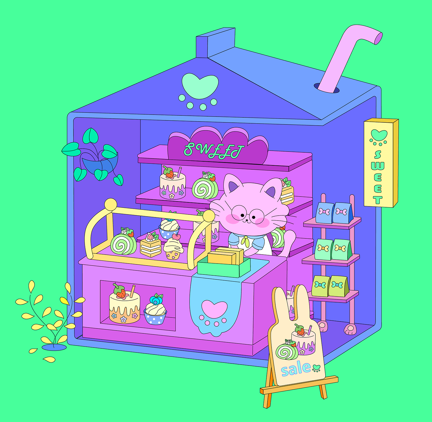 話梅肥兔的個(gè)人主頁（背景預(yù)覽） - 主頁背景設(shè)置 - 站酷設(shè)計(jì)師話梅肥兔原創(chuàng)素材 - 站酷ZCOOL