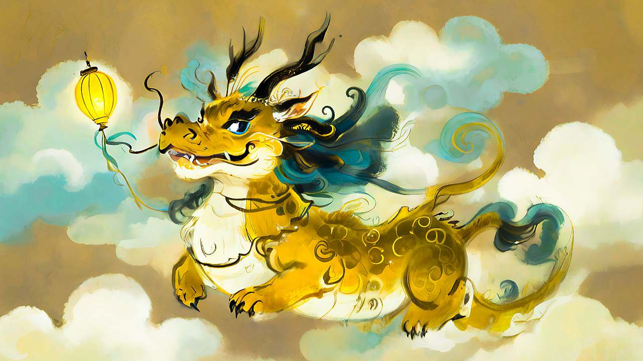 WHEE生成的胖嘟嘟的龙年守护神~（图ZMzU5MzQ4MjEy） - AI作品 - 站酷设计师好消息哇原创素材 - 站酷ZCOOL