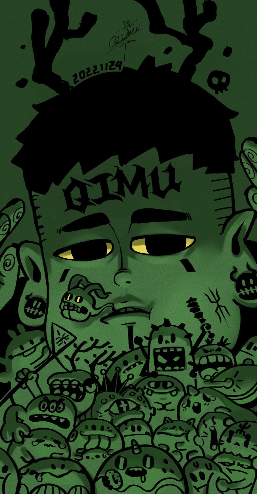 佛系畫畫的柒木_Q的個人主頁（背景預(yù)覽） - 主頁背景設(shè)置 - 站酷設(shè)計師佛系畫畫的柒木_Q原創(chuàng)素材 - 站酷ZCOOL