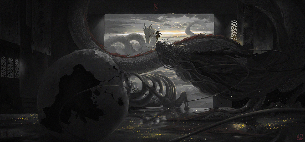 恐龙抗浪（图ZMzQ5NTU2NTky） - IP形象 - 站酷设计师翔魚原创素材 - 站酷ZCOOL