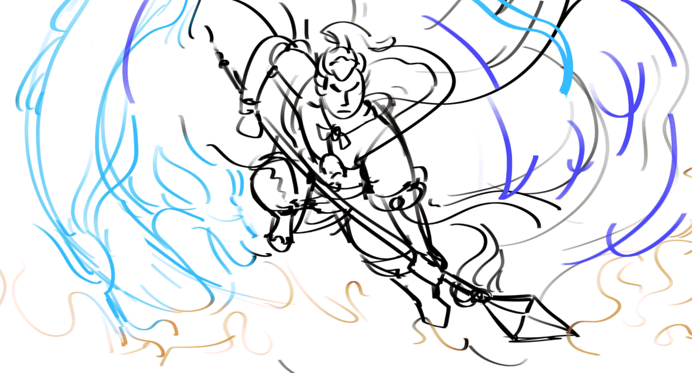 三国杀 门神·神赵云（图ZMzQ4NDA1MDI0） - 概念设定 - 站酷设计师三十六阿原创素材 - 站酷ZCOOL