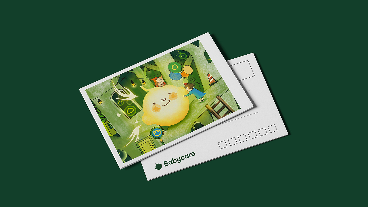 Babycare—月亮森林（图ZMzU0NDg2MTk2） - 海报 - 站酷设计师巫七也也原创素材 - 站酷ZCOOL