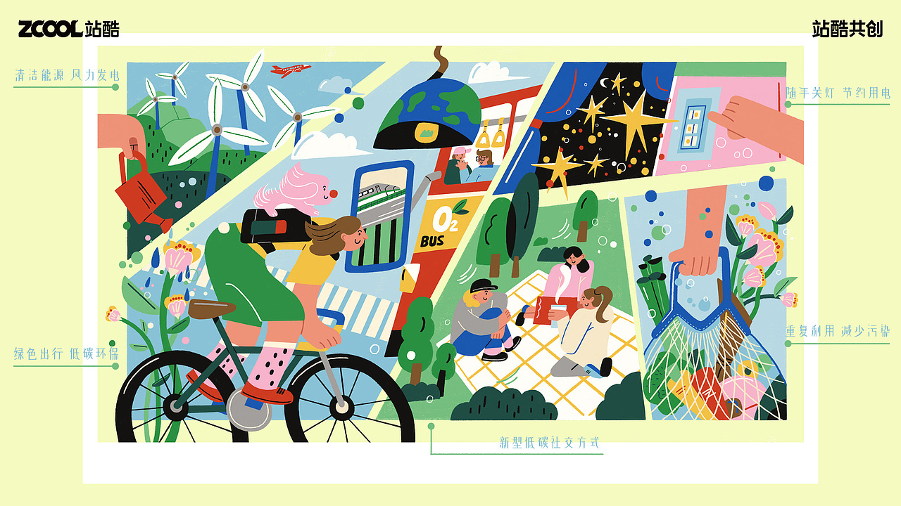 绿意生活 低碳新潮流