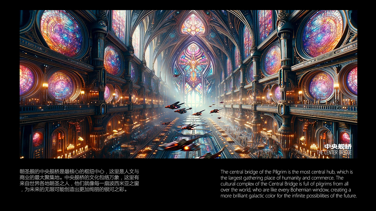欢迎来到【波西米亚·圣家港】--31世纪的银河朝圣之旅即将启航
