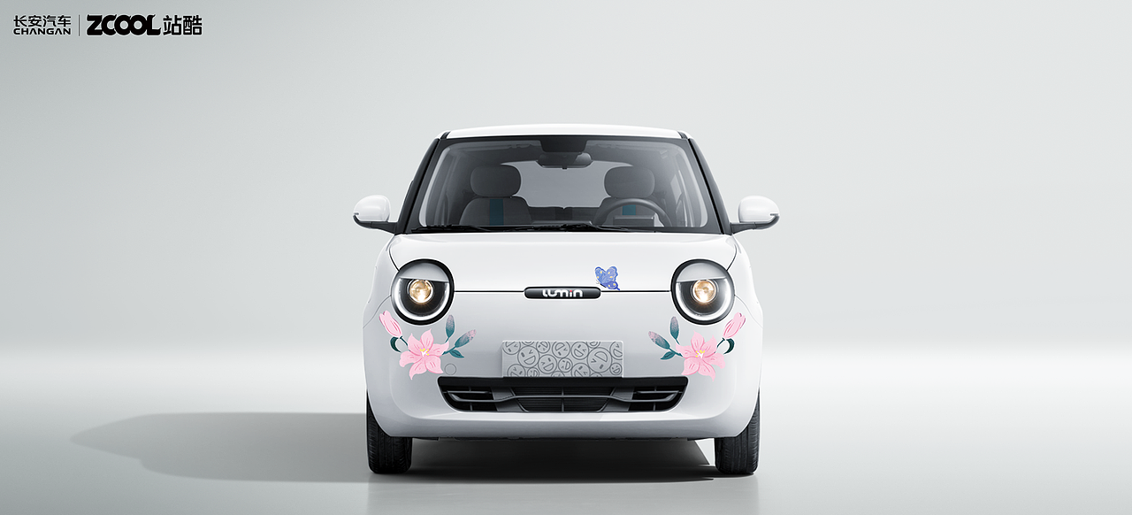 【丛林之梦—多巴胺的旋律】长安LUMIN车贴设计（图ZMzY5MDE1MjYw） - 图案 - 站酷设计师游泳的魚原创素材 - 站酷ZCOOL