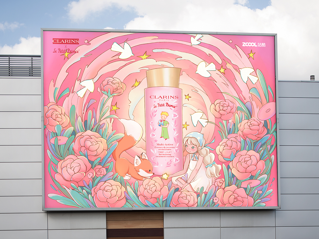 小狐狸与祈愿少女（图ZMzQzNzc0Njc2） - 商业插画 - 站酷设计师于哩原创素材 - 站酷ZCOOL
