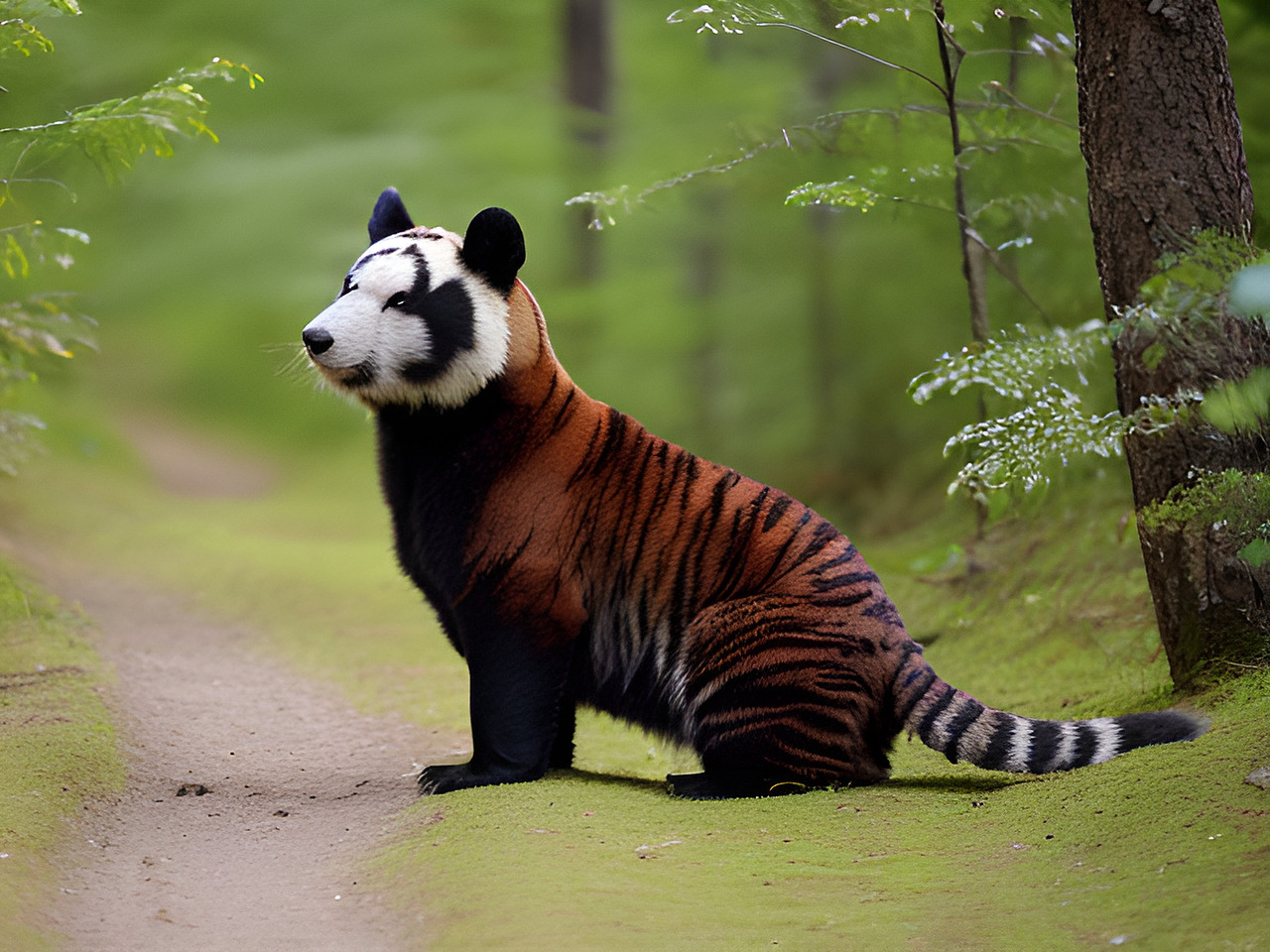 AI 人工智能生成 长白山地方特色 顶流动物园里的动物形象插画与故事分享（图ZMzcwNTUzMzg4） - 海报 - 站酷设计师未来之王原创素材 - 站酷ZCOOL