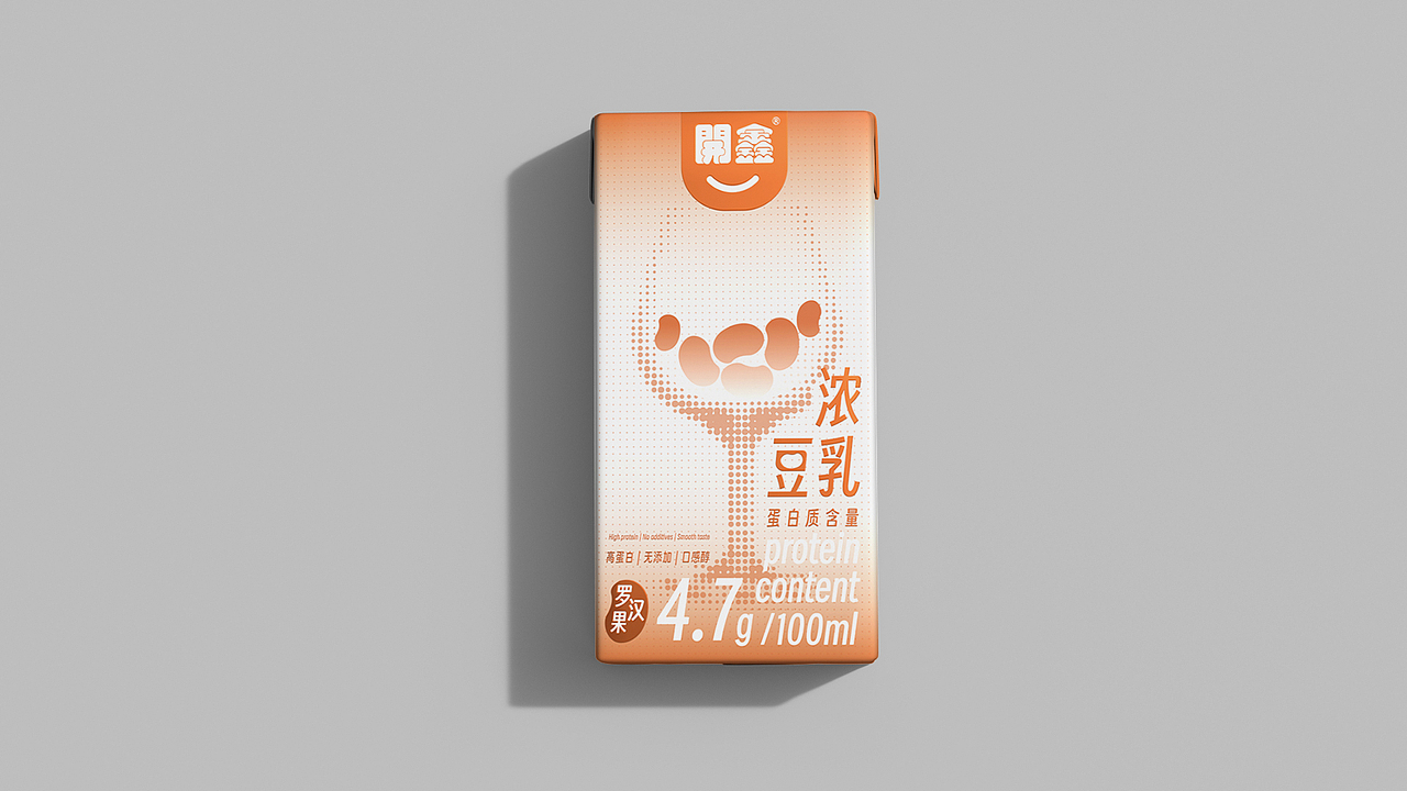 開鑫浓豆乳包装设计「開鑫干杯，健康加倍」（图ZMzUxMjY5Njk2） - 包装 - 站酷设计师半夢半醒原创素材 - 站酷ZCOOL