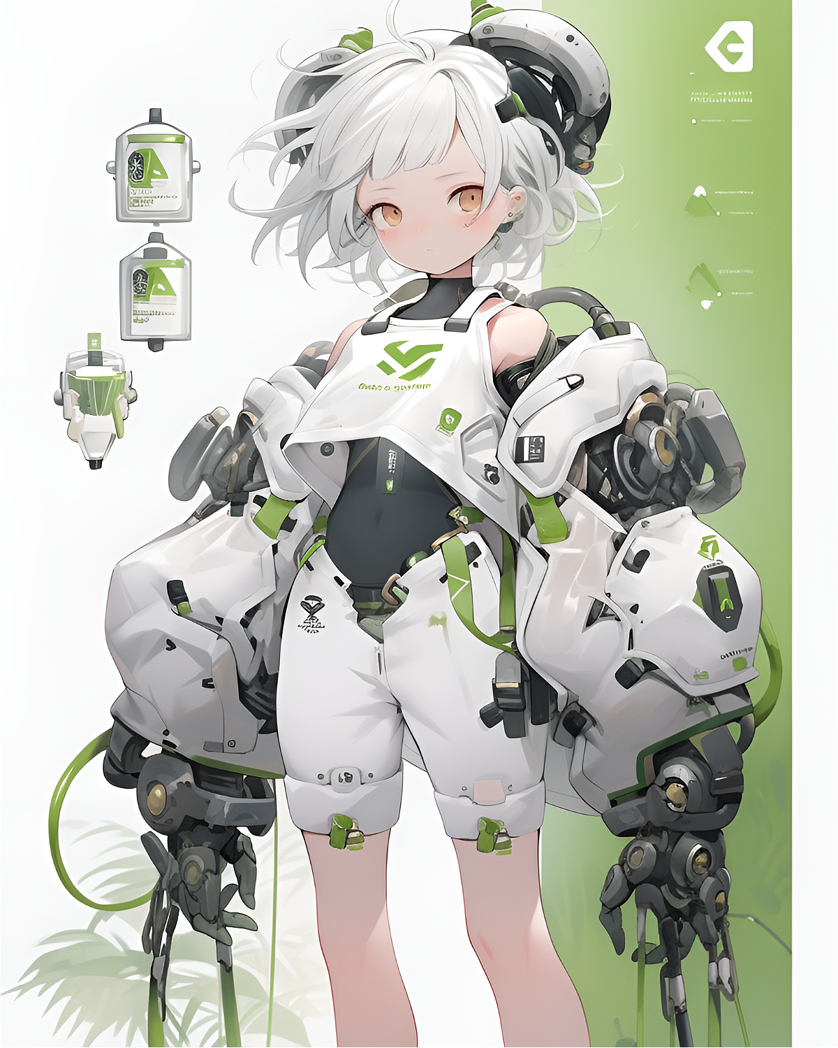 未来服饰潮玩 绿色工程系列工作服