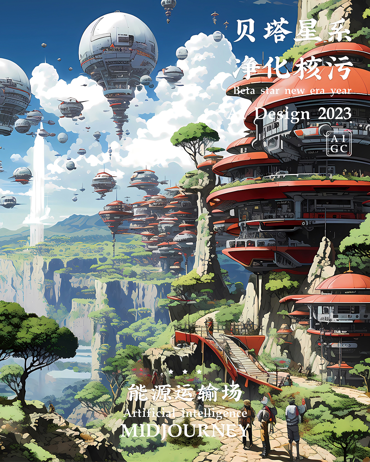 贝塔星系 净化核污（图ZMzU1ODgzOTQw） - AI作品 - 站酷设计师朱宁浙原创素材 - 站酷ZCOOL