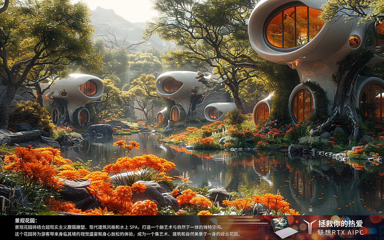 《未来艺术花园》(图ZMzY5ODkwNDcy) - AI作品 - 站酷设计师梦庭芳原创素材 - 站酷ZCOOL