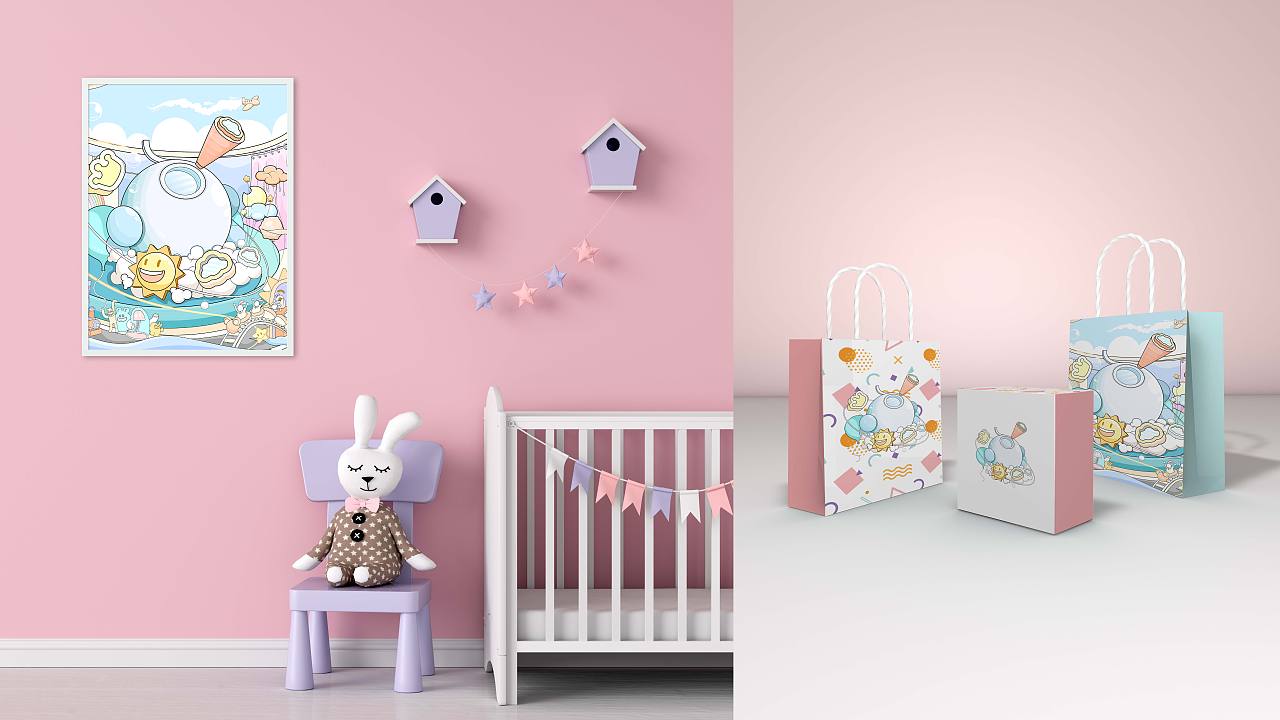 Babycare-宝宝基地（图ZMzU0NTEyNDA4） - 海报 - 站酷设计师画画的果子原创素材 - 站酷ZCOOL