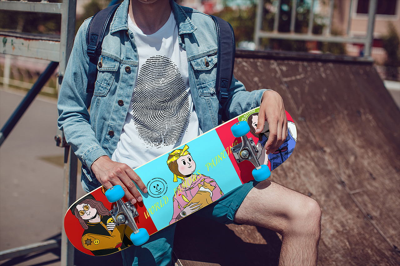 #世界名画100#《艺术启迪:假如世界名画在现代》