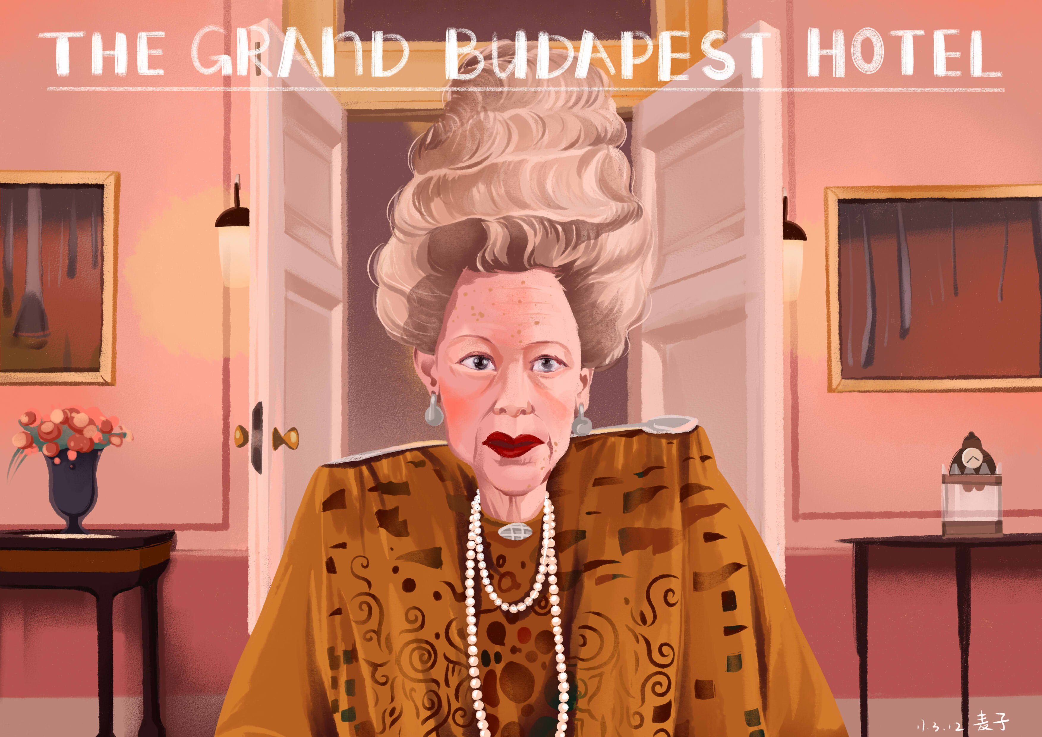 插画师麦子的个人主页（背景预览） - 主页背景设置 - 站酷设计师插画师麦子原创素材 - 站酷ZCOOL