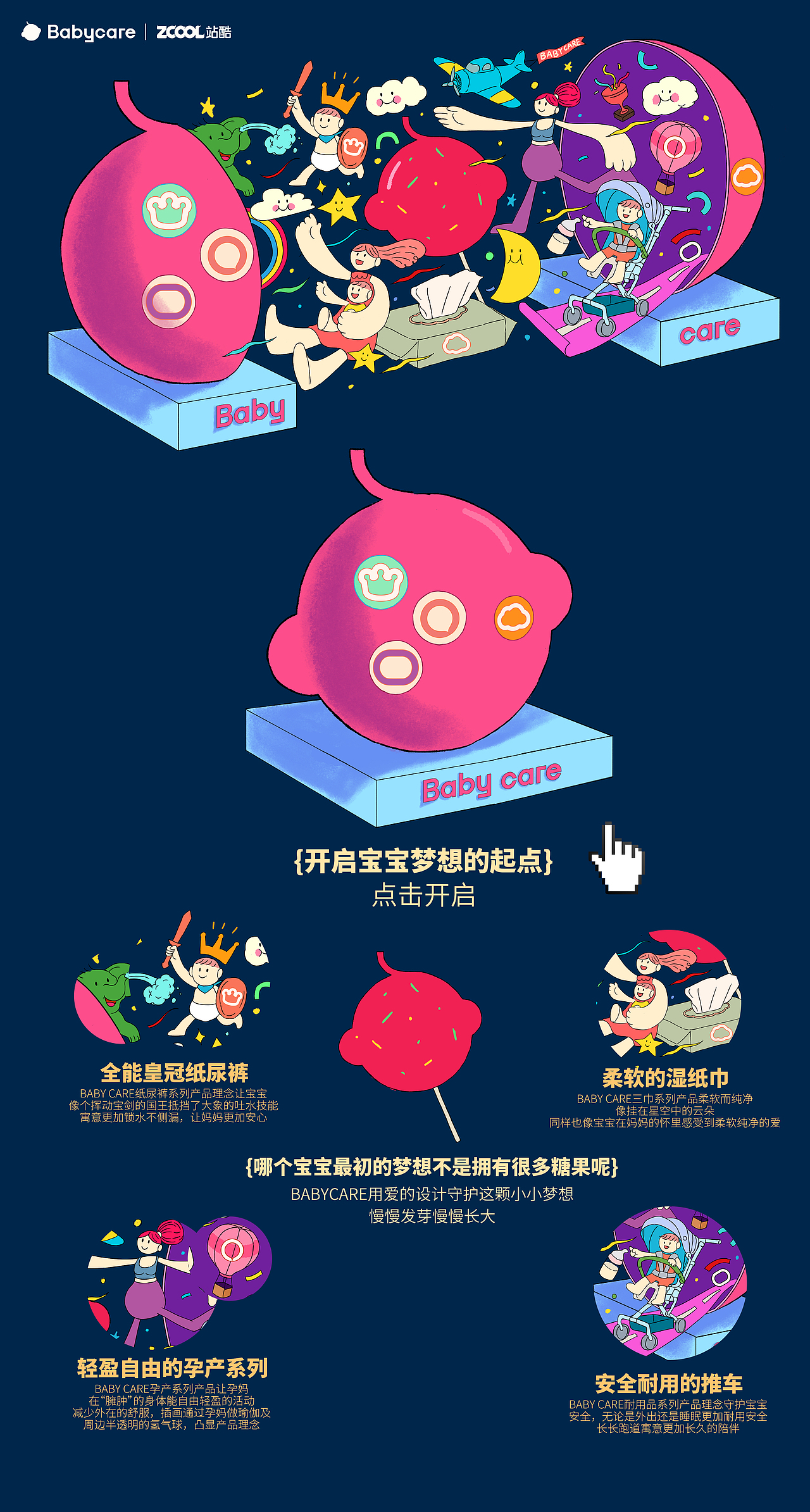 梦想从一颗棒棒糖开始（图ZMzUzOTgyNTE2） - 海报 - 站酷设计师一顿操作原创素材 - 站酷ZCOOL