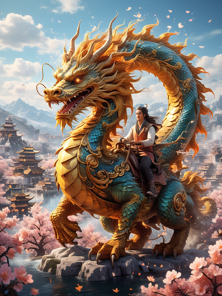 仙龙入世，震古烁今