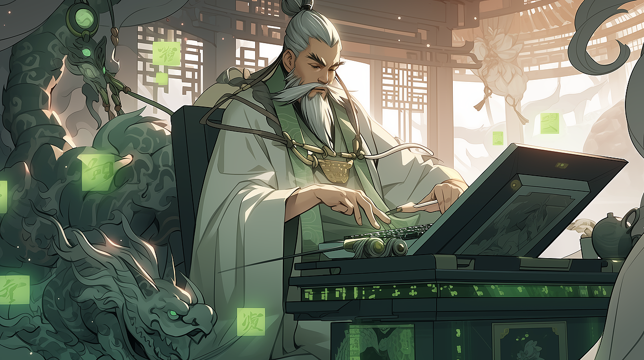 賽博神仙你Ai了嘛？（圖ZMzU1OTYxMjc2） - AI作品 - 站酷設(shè)計(jì)師推背感極強(qiáng)原創(chuàng)素材 - 站酷ZCOOL