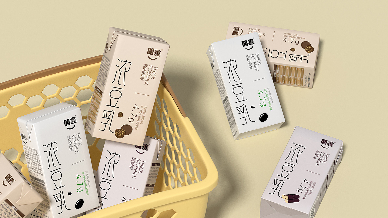 开鑫浓豆乳包装设计(图ZMzUyMjk1NjQ0) - 包装 - 站酷设计师彬法品牌策划设计原创素材 - 站酷ZCOOL